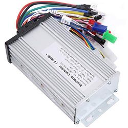 Tbest Brushless Motor Controller,12Tube Dual Mode Rectangula 48V 60V 64V 72V Brushless Speed Motor Controller For E?Bike Electric Scooter 48V Controll