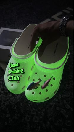 Chaos fishing club crocs