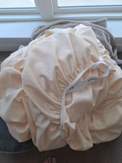 Double bed cover and mattress cover with sheets