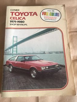 Car Manual Toyota Celica Q 1971-1980