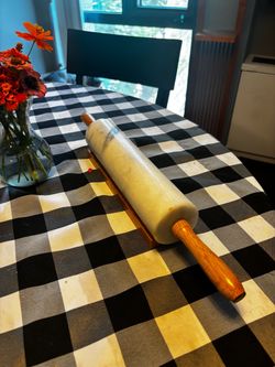 Marble Rolling Pin with Stand