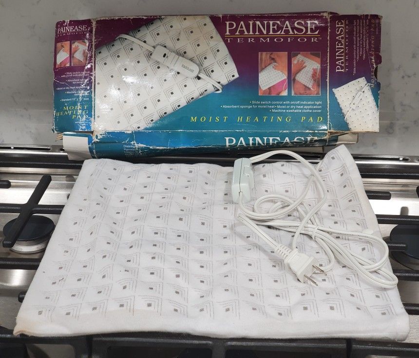 PAINEASE TERMOFOR MOIST HEATING PAD for Back Pain, Neck & Shoulders model HP 101. Condition is "New". Shipped with USPS Priority Mail.
Description
He
