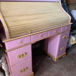 Beautiful Rolled Up secretary Desk
