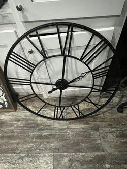 Iron Wall Clock