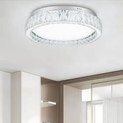 21.6 " 1 LIGHT CRYSTAL LED CEILING LIGHT