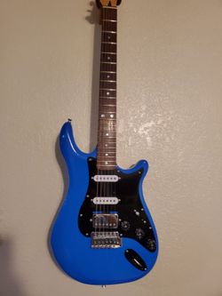 Blue guitar