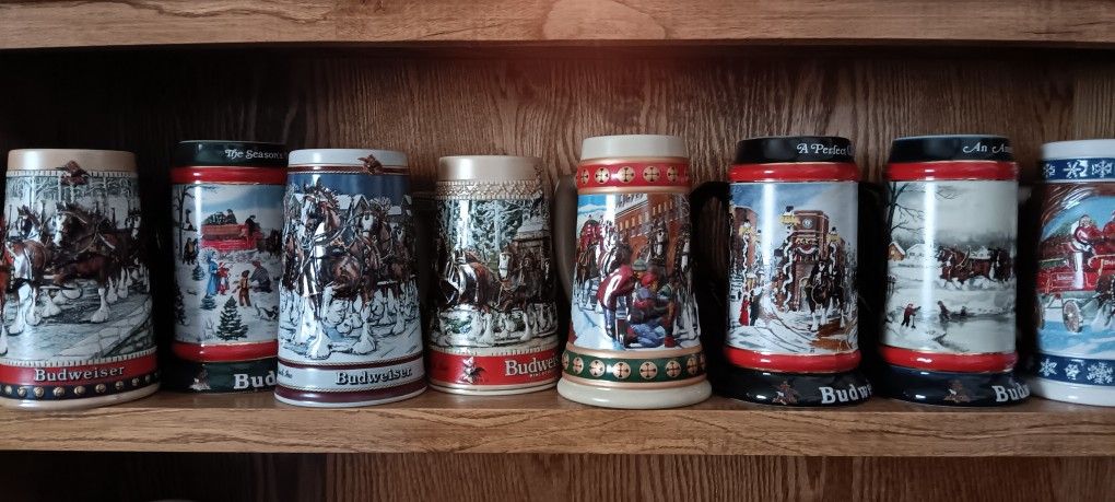 Budweiser Steins
