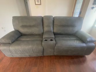 Sofa With Two Seat Recliner Electrical