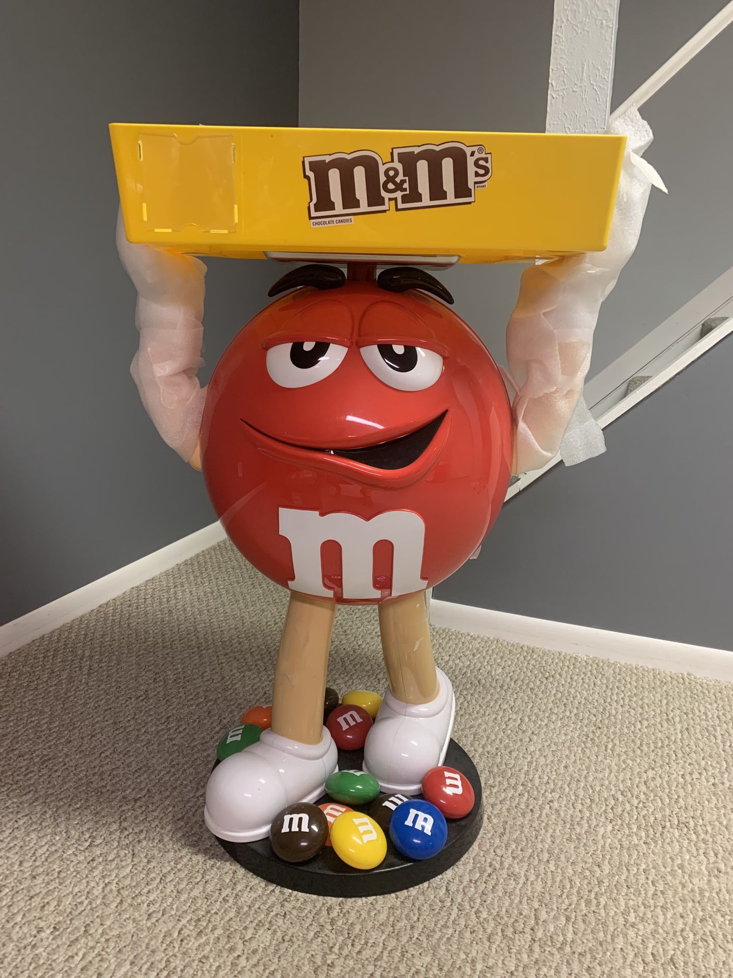 M&M Store Candy Display