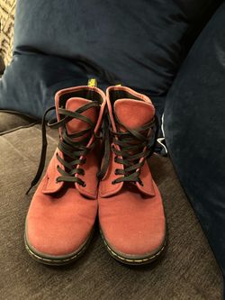Dr. Martens Canvas Lace-Up Boots