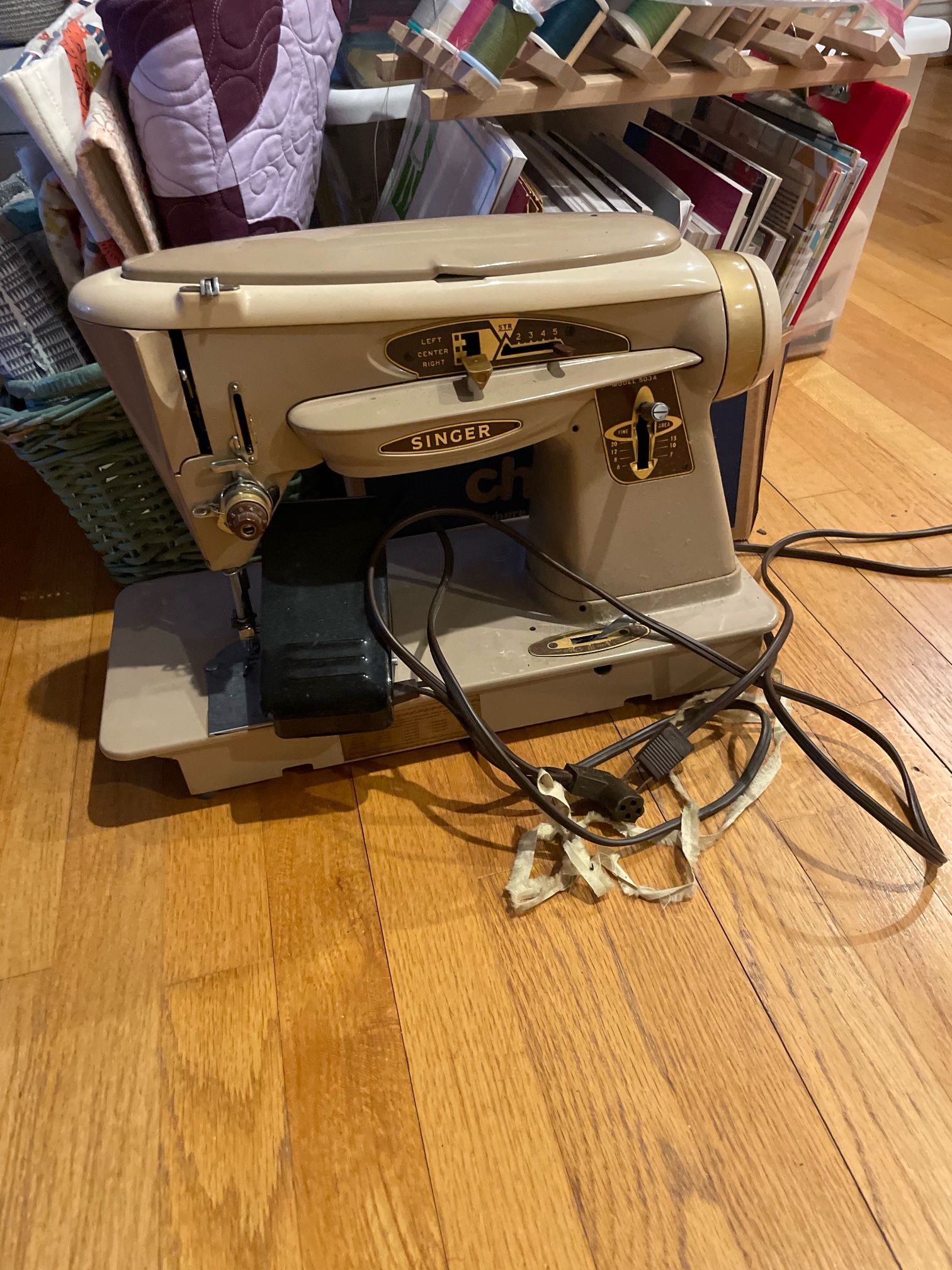 Singer Slant Sewing Machine