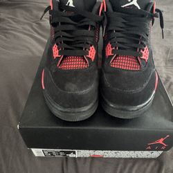 Jordan 4 Red Thunders