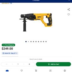 Dewalt 20 Volt Rotary Hammer Sds Plus D Handle