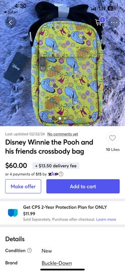 Winnie The Pooh Bag