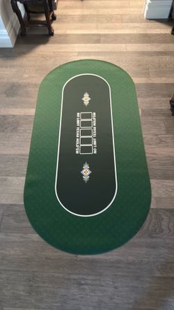 Mat Card table Texas Hold’em - 72”x36”
