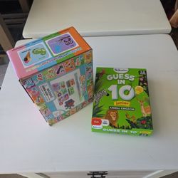 ​Kids Learning & Game Bundle - Flash Cards + Guess in 10 Junior