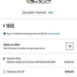 Nike NOCTA Glide ( Drake Black ) Size: M7 W8.5