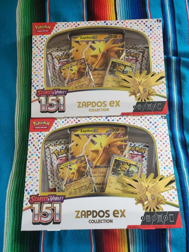 151 Zapdos EX Collection Box