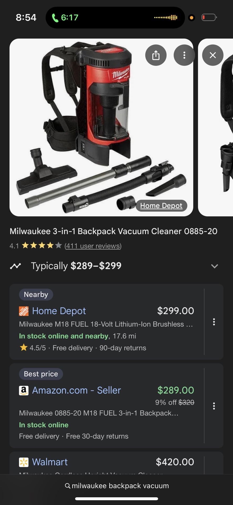 Milwaukee Vacuum