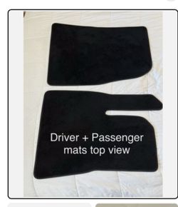 Tesla Model 3 Interior Mats Front Row (2017-2023)