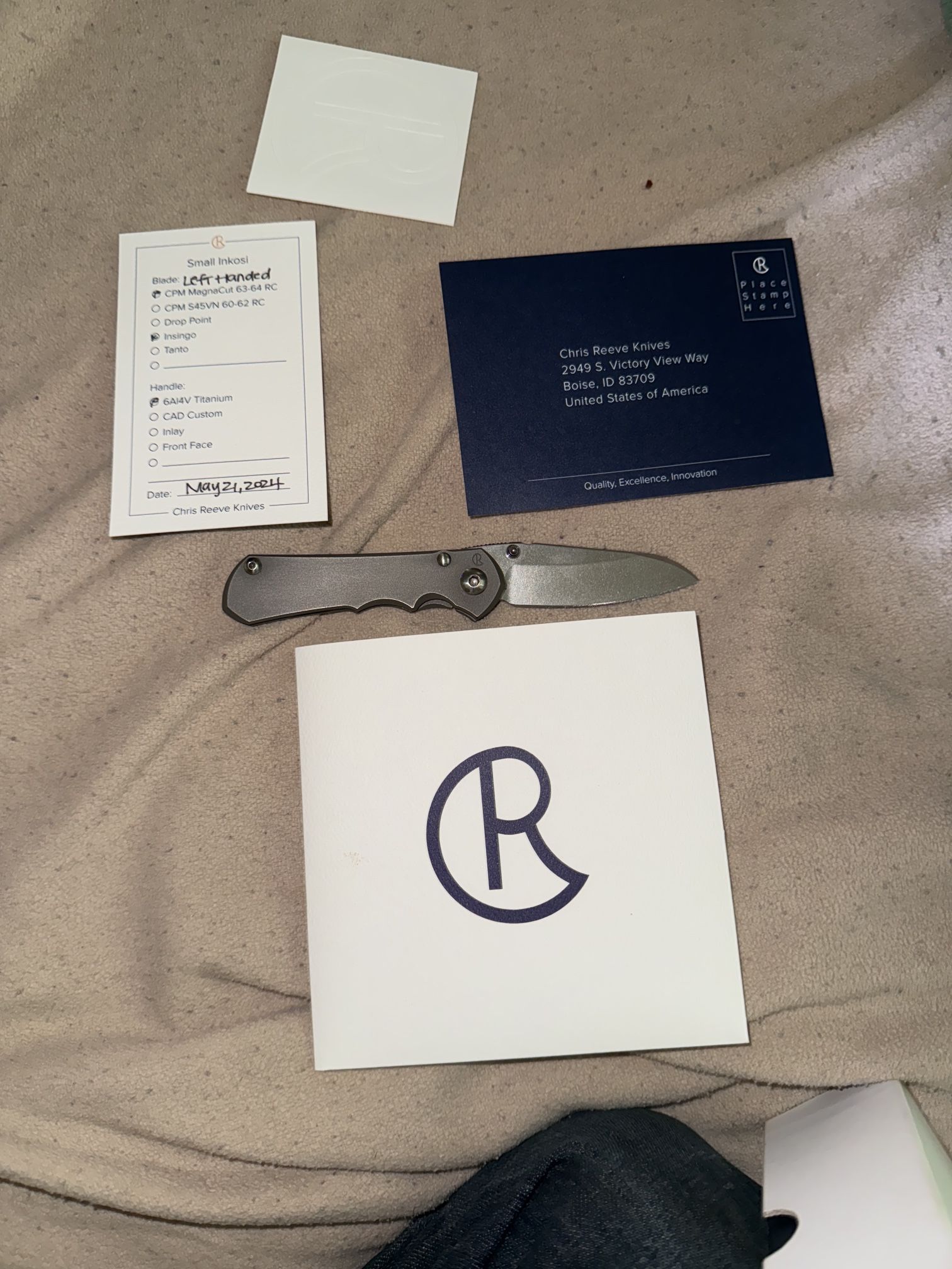Chris Reeve Small Inkosi Left Hand