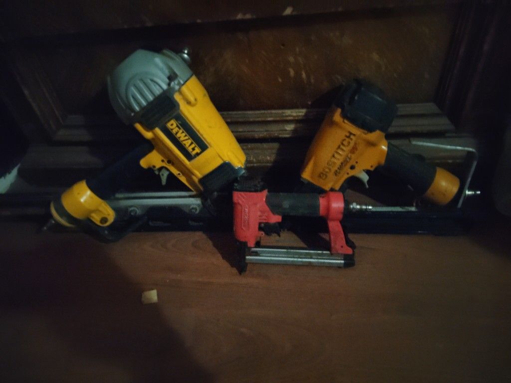 DeWalt Framing Gun Bostitch Strap Shot Nail Gun And Arrow Staple Gun