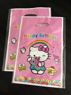 Hello kitty candy bags
