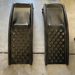 Pittsburgh 4,000-lb Steel Car Ramps (Pair) – Great Shape