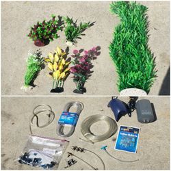 Fish Tank Aquarium Accessories  - See Details Below 