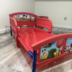 Mickey Mouse Toddler Bed