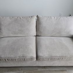 Reid Buff Couch / Sofa (Living Spaces)