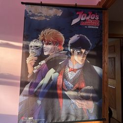 Jojos Bizzare Adventure Scroll Poster