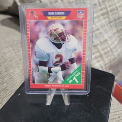 Deion Sanders 1989 Pro-set Rookie Football Card/ Taking Offers