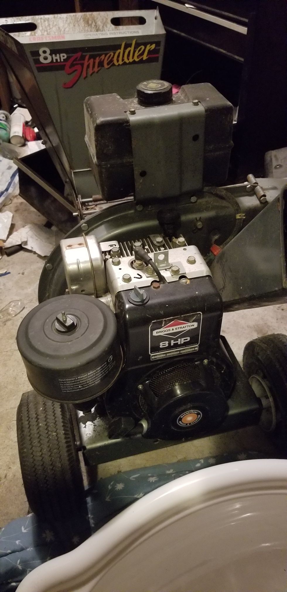 CRAFTSMAN 8HP CHIPPER/SHREDDER for Sale in New Franklin, OH OfferUp