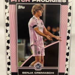 2023 Topps MLS - Benjamin Cremaschi (Soccer Tile Parallel)