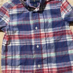 Boys Toddler Polo Ralph Lauren Shirt Size 3T