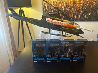 G. I. Joe Classified Haslab Dragonfly with all tiers.