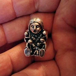 Sterling Silver Signed Carol Felley South Western Ring 