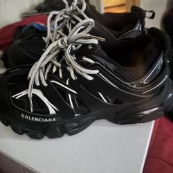 Balenciaga Tracks Black And White 