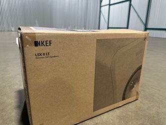 KEF LSX II LT Wireless HiFi Speakers Pair Graphite Grey
