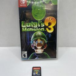 Luigi's Mansion 3 Standard Edition - Nintendo Switch - Authentic Tested Working