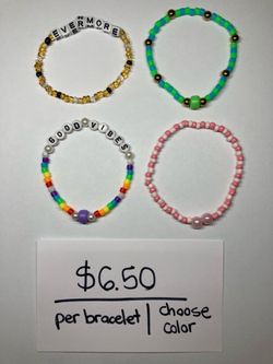 7” Custom Handmade Bracelets by Bella Designs