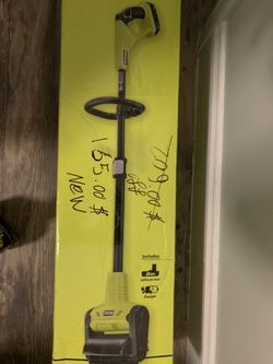 ONE+ 18V Cordless Battery Outdoor Patio Sweeper with 2.0 Ah Battery and Charger