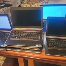 Lot of 8 DELL Latitude (Processor i5 and i7 Windows)