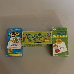 Action Words, Blends And Digraphs, Picture Words