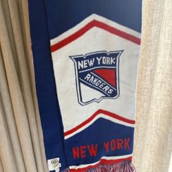 NHL New York Rangers Scarf – Red, White & Blue 💙🏒