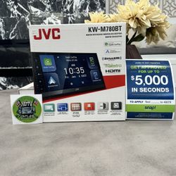 JVC 6.8” BT Digital Media Receiver 