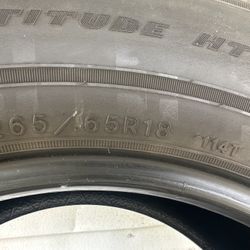 Set Of 4 - 265/65r18 Tires