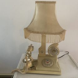 Antique Light/ Telephone 