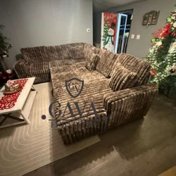 Sectional With Pull-Out Bed  🌟🔊‼️‼️⚡️Delivery Today 